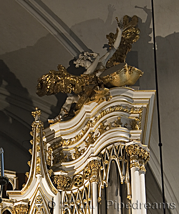 1976 Rieger organ at Augustinerkirche, Vienna, Austria