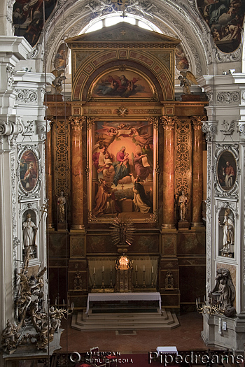 1895; 1991 Rieger organ at Dominikanerkirche, Vienna, Austria