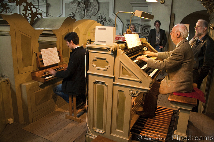 1895; 1991 Rieger organ at Dominikanerkirche, Vienna, Austria