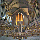 [1714 Sieber organ at Michaelerkirche, Vienna, Austria]