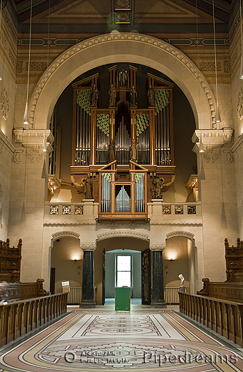 1990 Guilbault-Therien organ, Opus 35, at the Chapelle du Grand Seminaire, Montreal, Quebec, Canada