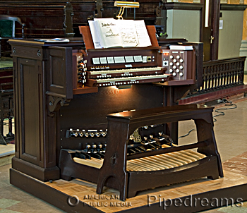 1915 Casavant Freres; 1999 Casavant Freres organ, Opus 600, at the Eglise Tres-Saint-Nom-de-Jesus, Montreal, Quebec, Canada