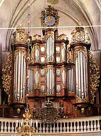 1929; 1993 Frobenius organ at Arhus Domkirke [Sankt Clemens], Denmark