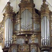 [1987 Marcussen & Son organ at the Cathedral, Odense, Denmark]