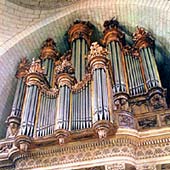 [1965 Beuchet-Debierre organ at Cathedrale St. Peter, Angouleme, France]