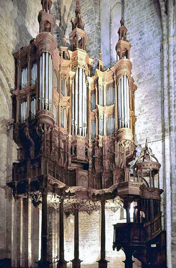1982 Lacroix organ at St. Bertrand, Comminges, France