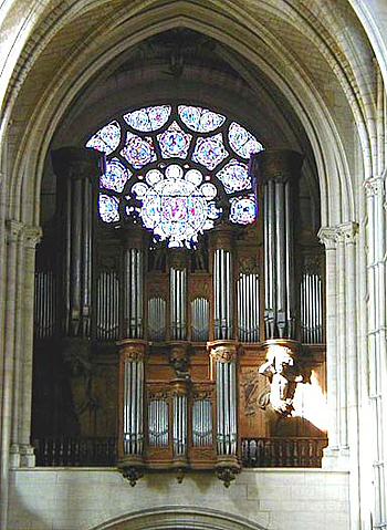 1899 Didier organ at Cathedrale Notre Dame, Laon, France