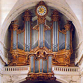 [1755 Clicquot organ at the Eglise Saint-Roch, Paris, France]