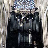 [1890 Cavaille-Coll organ at the Church of St. Ouen, Rouen, France]
