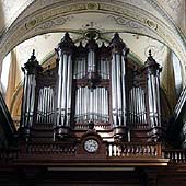 [1884 Cavaillé-Coll organ at Eglise Sainte-Croix, Saint-Malo, France]