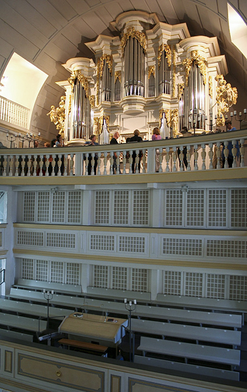 1703 Wender organ at Bachkirche (St. Boniface), Arnstadt, Germany