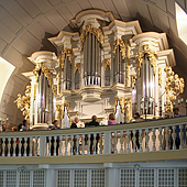 [1703 Wender organ at Bachkirche, St. Boniface, Arnstadt, Germany]