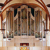 [1996 Eule organ at St. Nicholas Church, Berlin-Spandau, Germany]