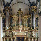 1997 Janke organ at the Evangelical City Church, Buckeberg, Germany