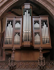 [1964 Rieger organ at Freiburg Cathedral, Germany]