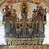[1736 Fux organ at Fürstenfeld Cloister, Fürstenfeldbruck, Germany]