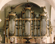 [1737 Treutmann organ at Abbey Church, Grauhof, Germany]