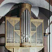 1983 Oberlinger organ at the Mainz Cathedral, Germany