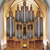 [1998 Goll organ at Stadtpfarrkirche Sankt Martin, Memmingen, Germany]