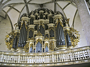 1855 Ladegast organ at Dom, Merseburg, Germany