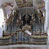 [1735 Gabler organ at Ochsenhausen Monastery, Germany]