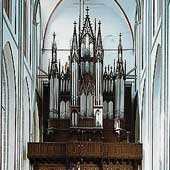 [1871 Ladegast organ at the Dom St. Maria und St. Johannes, Schwerin, Germany]