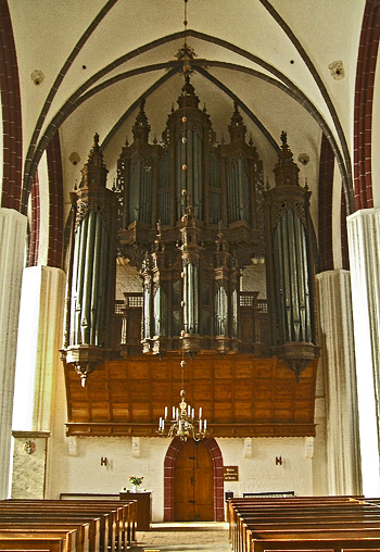 1624 Scherer organ at Stephanskirche, Tangermunde, Germany