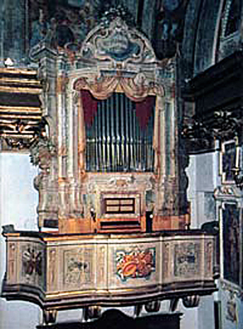 1757 Nacchini & 1785 Callido organ at the Basilica Lateranense di Maria SS. della Misericordia, Sant'ElPido a Mare, Italy