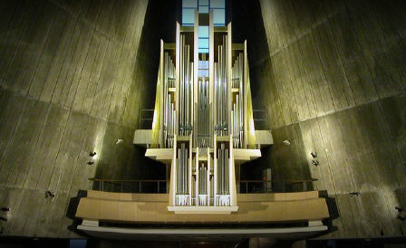 2004 Mascioni organ at Saint Mary's Cathedral, Tokyo, Japan