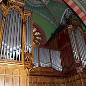 [1912 Stahlhuth; 2001 Jann organ at the Eglise Saint.-Martin, Dudelange, Luxembourg]