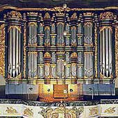 [1765 Golger organ at Kongsberg Church, Norway]