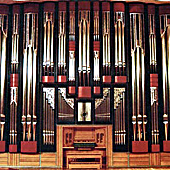 [1994 Rieger organ at ZK Mathews Great Hall, University of South Africa, Pretoria, South Africa]