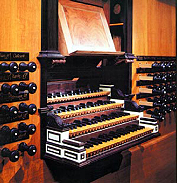 2001 GOArt organ at Orgryte nya kyrka, Goteborg, Sweden