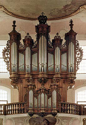 1761 J.A. Silbermann organ
