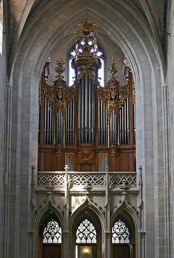 1999 Kuhn organ at the Bern Munster [Cathedral of Saint Vincent], Switzerland