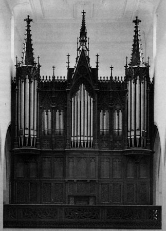 Kuhn organ, Church of Saint Johann, Schaffhausen, Switzerland