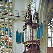 [1651 van Hagerbeer organ at the Nieuwe Kerk, Amsterdam, The Netherlands]
