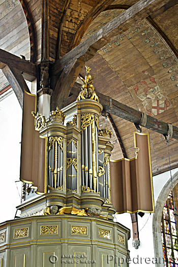 1965 Ahrend & Brunzema organ at the Oude Kerk, Amsterdam, The Netherlands