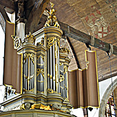 [1965 Ahrend & Brunzema organ at the Oude Kerk, Amsterdam, The Netherlands]