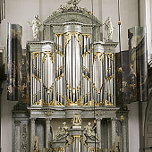 [1686 Duyschot; 1721 Vater organ at Westerkerk, Amsterdam, The Netherlands]