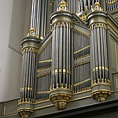 [Grote Orgel [1857 Witte] at the Oude Kerk, Delft, The Netherlands]