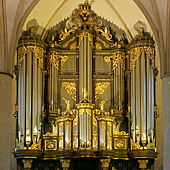 [1692 Arp Schnitger organ at Martinikerk, Groningen, The Netherlands]