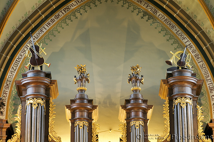 1772 Robustelly organ at Sint Lambertuskerk, Helmond, The Netherlands