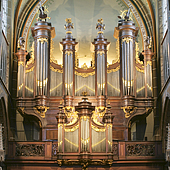 [1772 Robustelly organ at Sint Lambertuskerk, Helmond, The Netherlands]