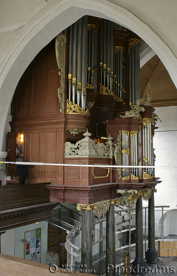 1977 Vermeulen organ at Jacobijnerkerk, Leeuwarden, The Netherlands