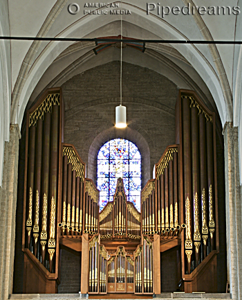 1956 Marcussen organ at Sint Nicolaikerk, Utrecht, The Netherlands