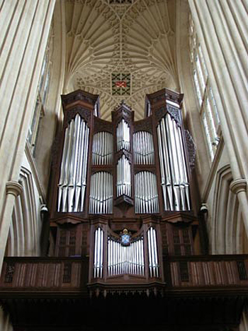 1997 Klais organ at the Abbey, Bath, England, UK