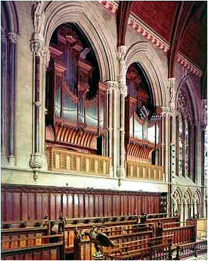 1994 Mander organ at Saint John’s College Chapel, Cambridge, England, UK