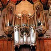 [1995 Marcussen organ at Tonbridge School chapel, Kent, England, UK]