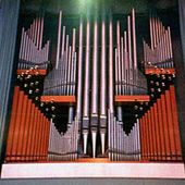 [1967 Walker organ at Metropolitan Cathedral, Liverpool, England, UK]